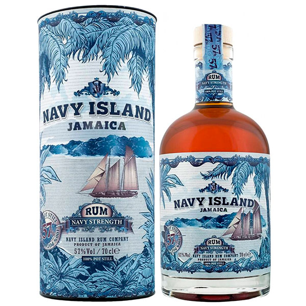Ром Navy Island Navy Strength in tube 0,7 л фото