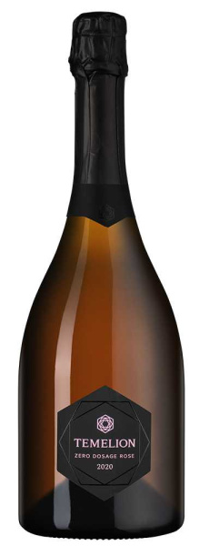 Вино игристое Лефкадия Темелион Винтаж Брют Розе 2020 Розовое 12% 0,75 л фото