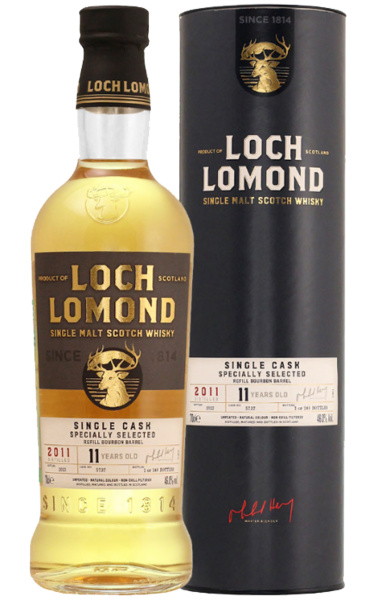 Виски Loch Lomond Single Cask Specially Selected 11 Years Old Single Malt Highland in tube 0,7 л фото