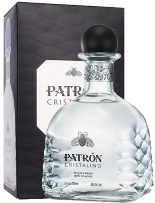Текила Patron Cristalino in gift box 0,75 л фото