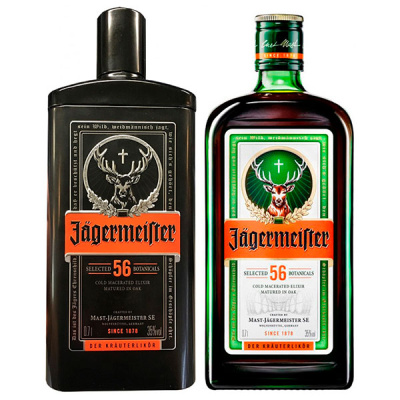 Ликер Jagermeister in tube 0,70 л фото