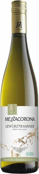 Вино Белое Полусухое Mezzacorona Gewurztraminer Trentino 2024 0,75 л фото