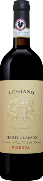 Вино Красное Сухое Uggianо Chianti Classico Riserva 2020 0,75 л фото