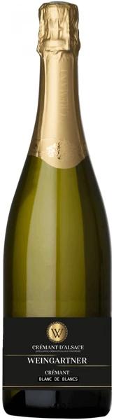 Вино игристое Белое Брют Weingartner Blanc de Blancs Cremant d'Alsace Brut 0,75 л фото