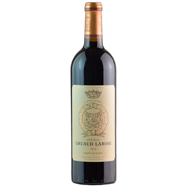 Вино Красное Сухое Chateau Gruaud Larose 2-e Grand Cru Classe Saint-Julien 2016 0,75 л фото
