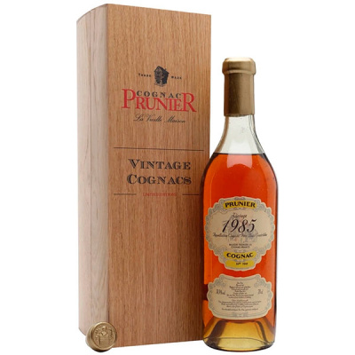 Коньяк Prunier Fins Bois 1985 0,70 л фото