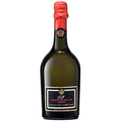 Вино игристое Белое Сухое Montelliana 57 Asolo Prosecco Superiore 0,75 л фото