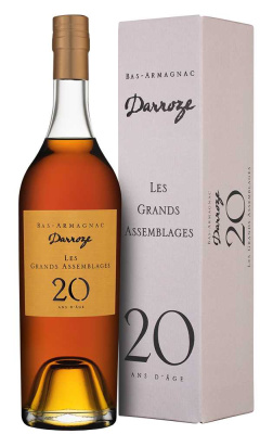 Арманьяк Darroze Les Grands Assemblages 20 ans d'age Bas-Armagnac in gift box 2000 0,7 л фото