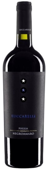 Вино Красное Полусухое Luccarelli Negroamaro Puglia 2023 0,75 л фото