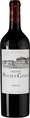 Вино Красное Сухое Chateau Pontet-Canet 5-me Grand Cru Classe Pauillac 2010 0,75 л фото