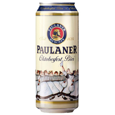 Пиво Светлое Paulaner Oktoberfest in can 0,5 л фото