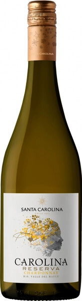 Вино Белое Сухое Santa Carolina Reserva Chardonnay Valle del Maule 2024 0,75 л фото