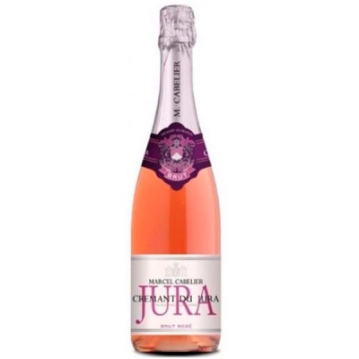 Вино игристое Розовое Брют Marcel Cabelier Cremant du Jura Brut Rose 0,75 л фото