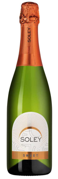 Вино игристое Салтон Солей Свит 2024 Белое Сладкое 7,5% 0,75 л фото