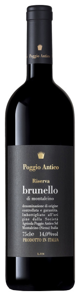 Вино Красное Сухое Poggio Antico Brunello di Montalcino Riserva 2015 0,75 л фото