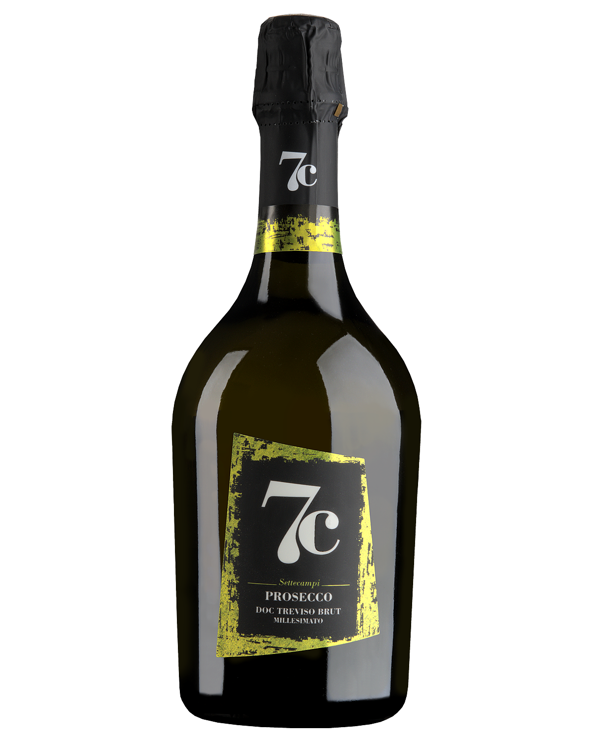 Вино игристое Белое Брют 7С Prosecco Millesimato Trevoso Brut 0,75 л фото