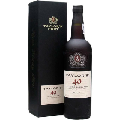 Портвейн Taylor's Tawny 40 Years Old in gift box 0,75 л фото