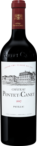Вино Красное Сухое Chateau Pontet-Canet Grand Cru Classe Pauillac 2017 0,75 л фото