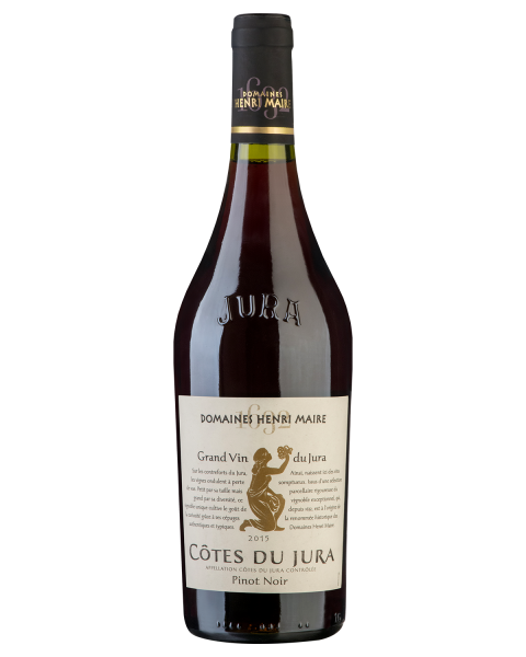 Вино Красное Сухое Domaines Henri Maire Pinot Noir Cotes du Jura 2020 0,75 л фото