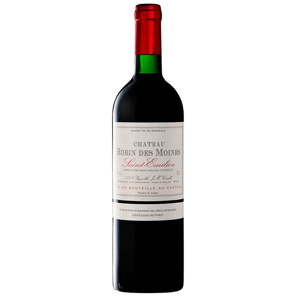 Вино Красное Сухое Chateau Robin des Moines Saint-Emilion 2019 0,75 л фото