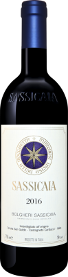 Вино Красное Сухое Tenuta San Guido Sassicaia Bolgheri Sassicaia 2016 0,75 л фото