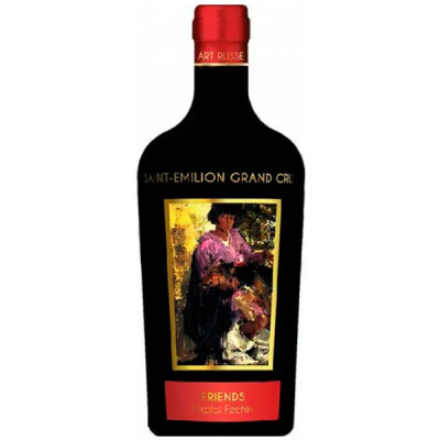 Вино Красное Сухое Chateau La Grace Dieu des Prieurs Saint-Emilion Grand Cru Art Russe 2016 0,75 л фото