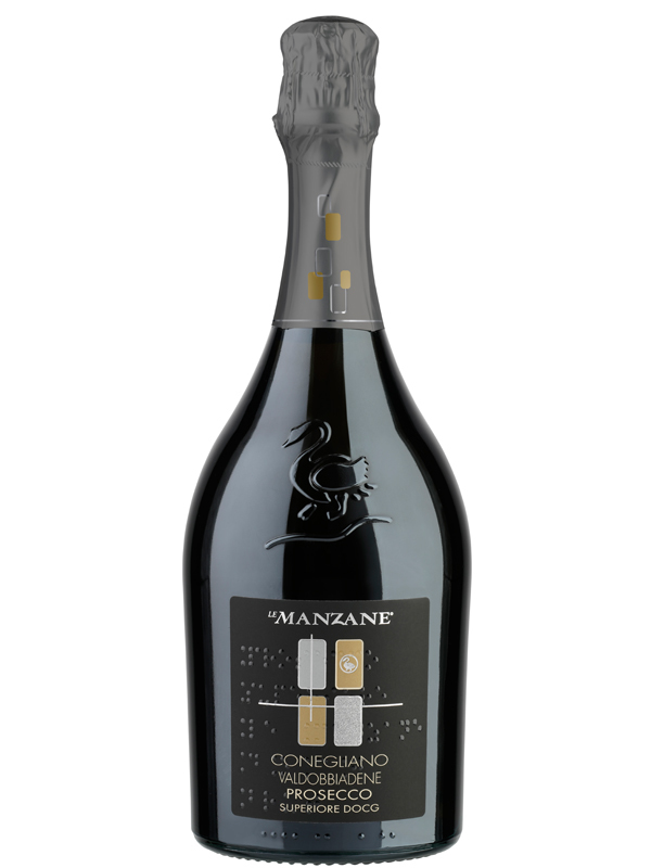 Вино игристое Белое Брют Le Manzane Prosecco 2023 0,75 л фото