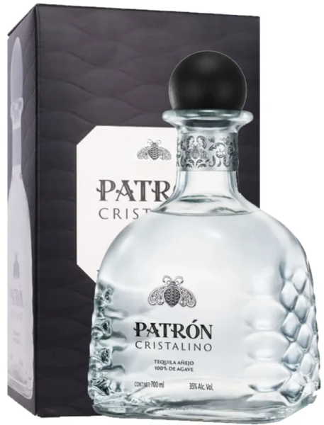 Текила Patron Cristalino in gift box 0,75 л фото