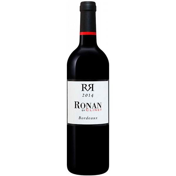 Вино Красное Сухое Ronan by Clinet Bordeaux 2014 0,75 л фото