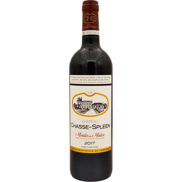 Вино Красное Сухое Chateau Chasse-Spleen Cru Bourgeois Moulis en Medoc 2017 0,75 л фото