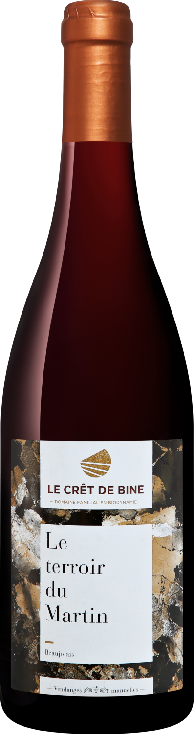 Вино Красное Сухое Le Cret de Bine Le Terroir du Martin Beaujolais Rouge 2021 0,75 л фото