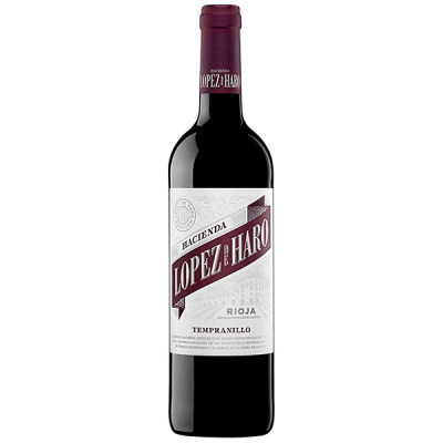 Вино Красное Сухое Hacienda Lopez de Haro Tempranillo Rioja 2021 0,75 л Вино Красное Сухое Hacienda Lopez de Haro Tempranillo Rioja 2021 0,75 л фото