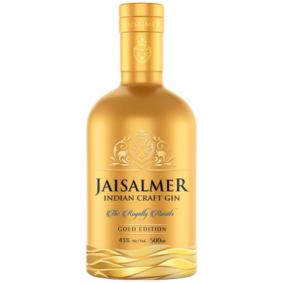 Джин Jaisalmer Indian Craft Gin Gold Edition 0,50 л фото