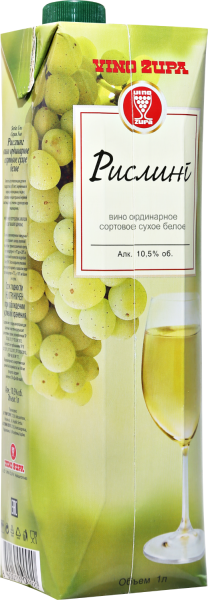 Вино Белое Сухое Vino Zupa Rizling 1 л фото