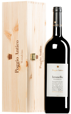 Вино Красное Сухое Poggio Antico Brunello di Montalcino 2019 1,5 л фото