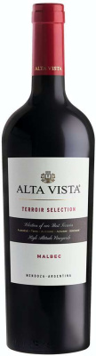 Вино Красное Сухое Alta Vista Terroir Selection Malbec Mendoza 2022 0,75 л фото