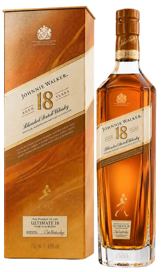 Виски Johnnie Walker 18 Years Old in gift box 0,75 л фото