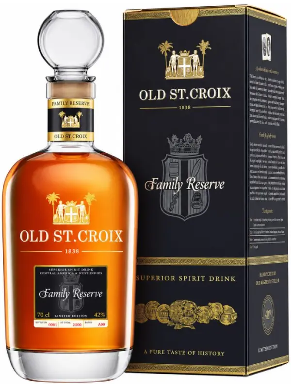 Ром Old St. Croix Family Reserve in gift box 0,7 л фото