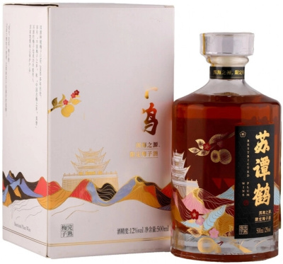 Плодовое вино Sutanhe Plum in gift box 0,5 л фото