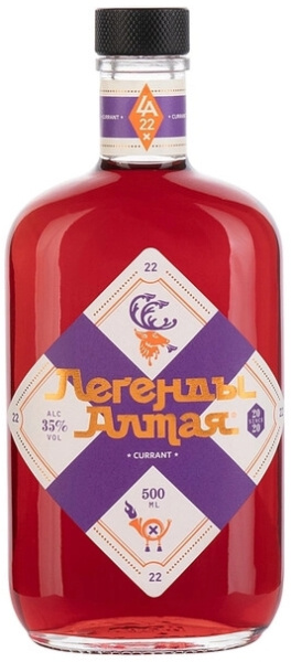 Аперитив Legends of Altai Currant Aperitif 0,5 л фото