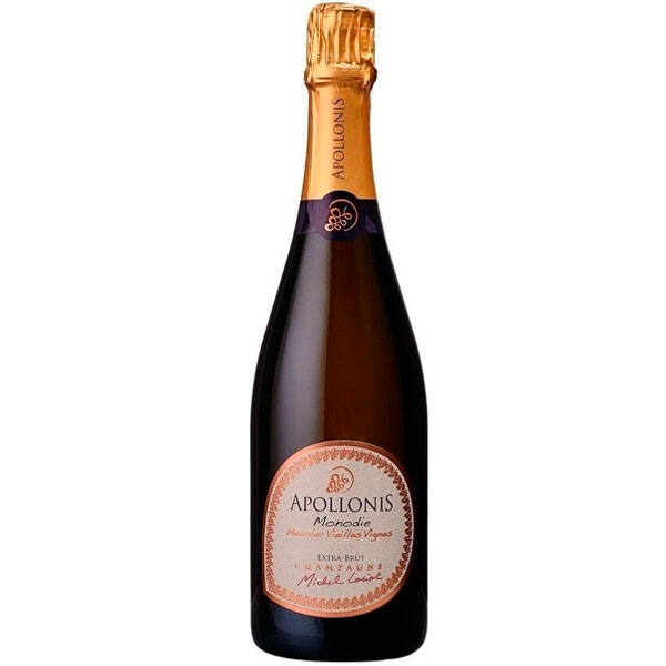Вино игристое Белое Экстра Брют Michel Loriot Apollonis Monodie Meunier Vieilles Vignes Extra Brut Champagne 2010 0,75 л фото