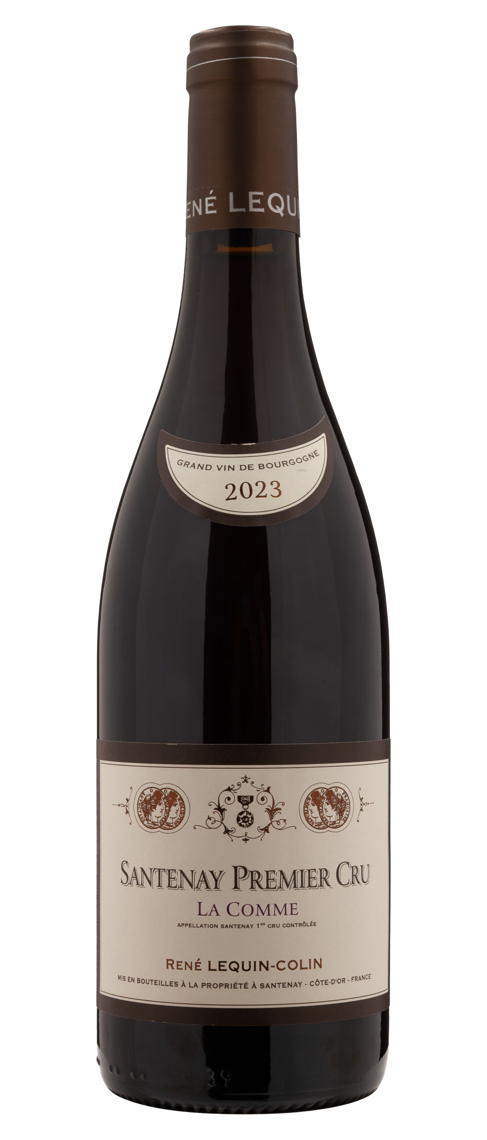 Вино Красное Сухое Rene Lequin-Colin Santenay Premier Cru La Comme 2023 0,75 л фото