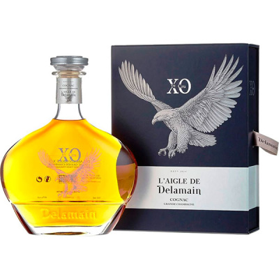 Коньяк Delamain L'Aigle de Delamain XO Grande Champagne in gift box 0,7 л Коньяк Delamain L'Aigle de Delamain XO Grande Champagne in gift box 0,7 л фото