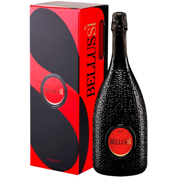 Вино игристое Белое Брют Bellussi Blanc de Noir Brut in gift box 1,5 л фото