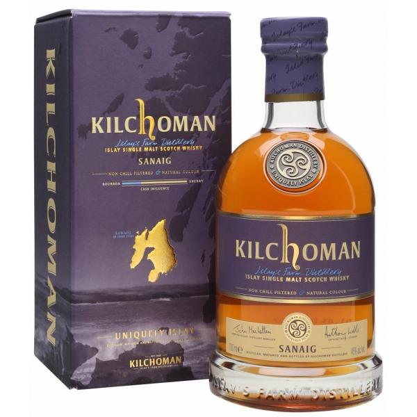 Виски Kilchoman Sanaig Single Malt Islay in gift box 0,7 л фото