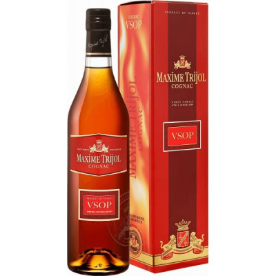 Коньяк Maxime Trijol VSOP in gift box 0,7 л фото