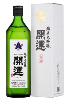 Саке Kaiun Junmai Daiginjo in gift box 0,72 л фото
