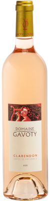 Вино Домен Гавоти Кларендон 2023 Розовое Сухое 12,5% 0,75 л фото