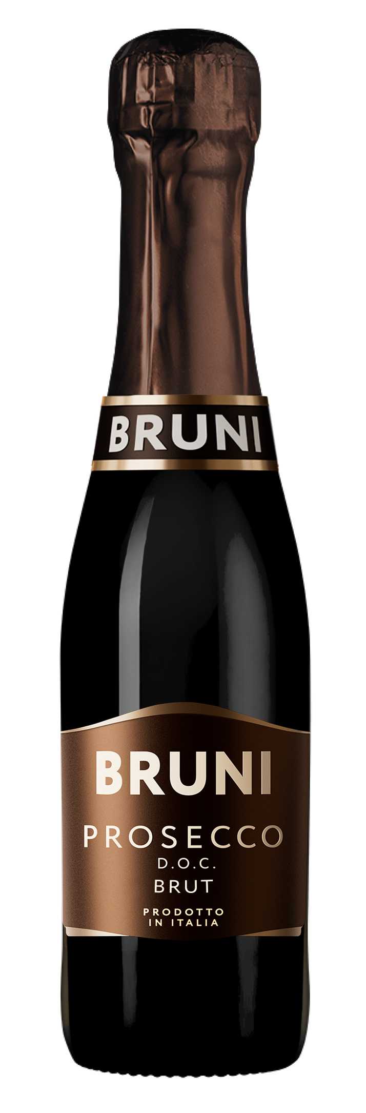 Вино игристое Белое Брют Bruni Prosecco Brut 2024 0,2 л фото