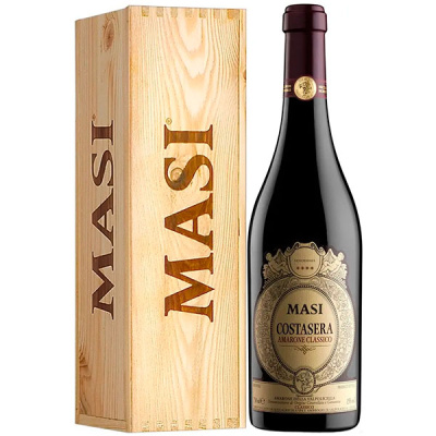 Вино Красное Полусухое Masi Costasera Amarone della Valpolicella Classico in wooden box 2003 0,75 л фото